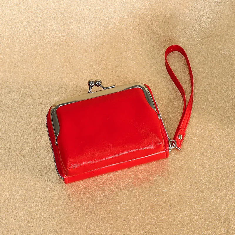 Women's card Holder & Buckle Coin Purse -Clutch