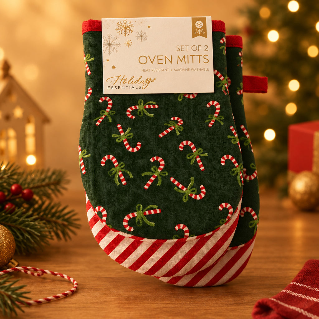 Christmas Oven Mitt- Set of 2