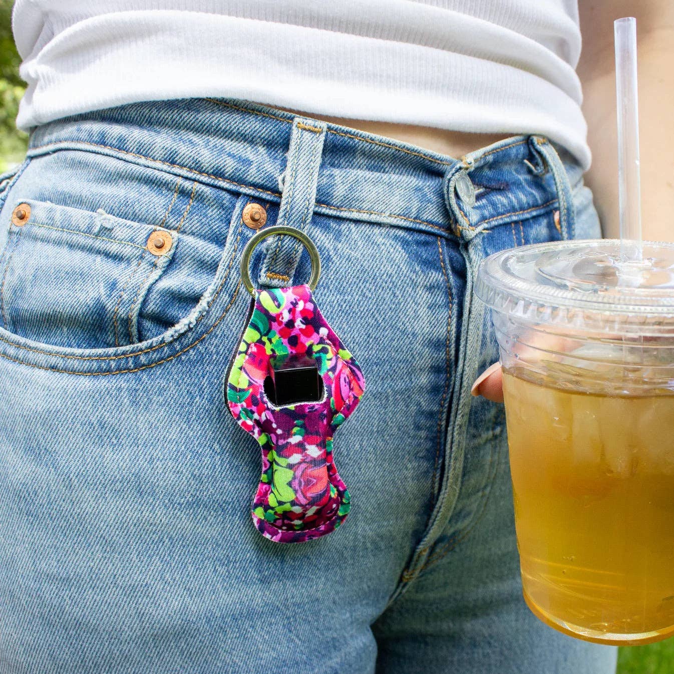 Chapstick Holder Keychains