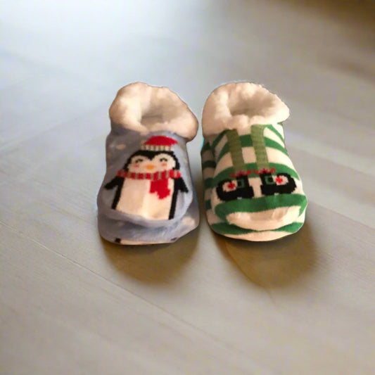 Penguin/Elf Booties