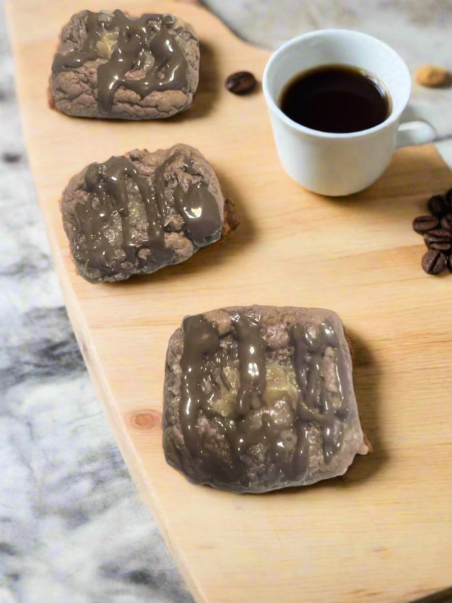 German Chocolate with Coconut-Pecan Filling