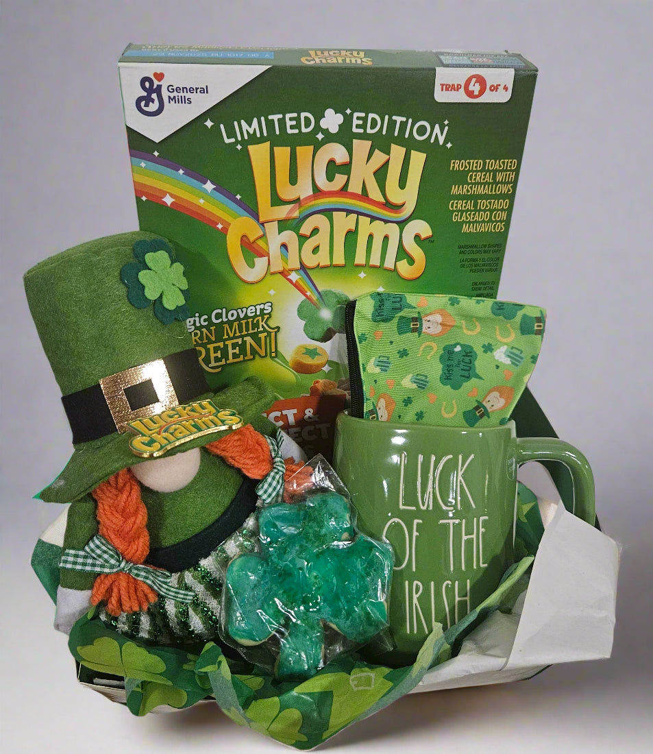 Lucky Charms St. Patrick's Day Basket