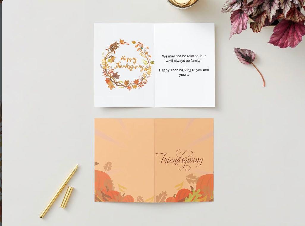 Friendsgiving Greeting Card