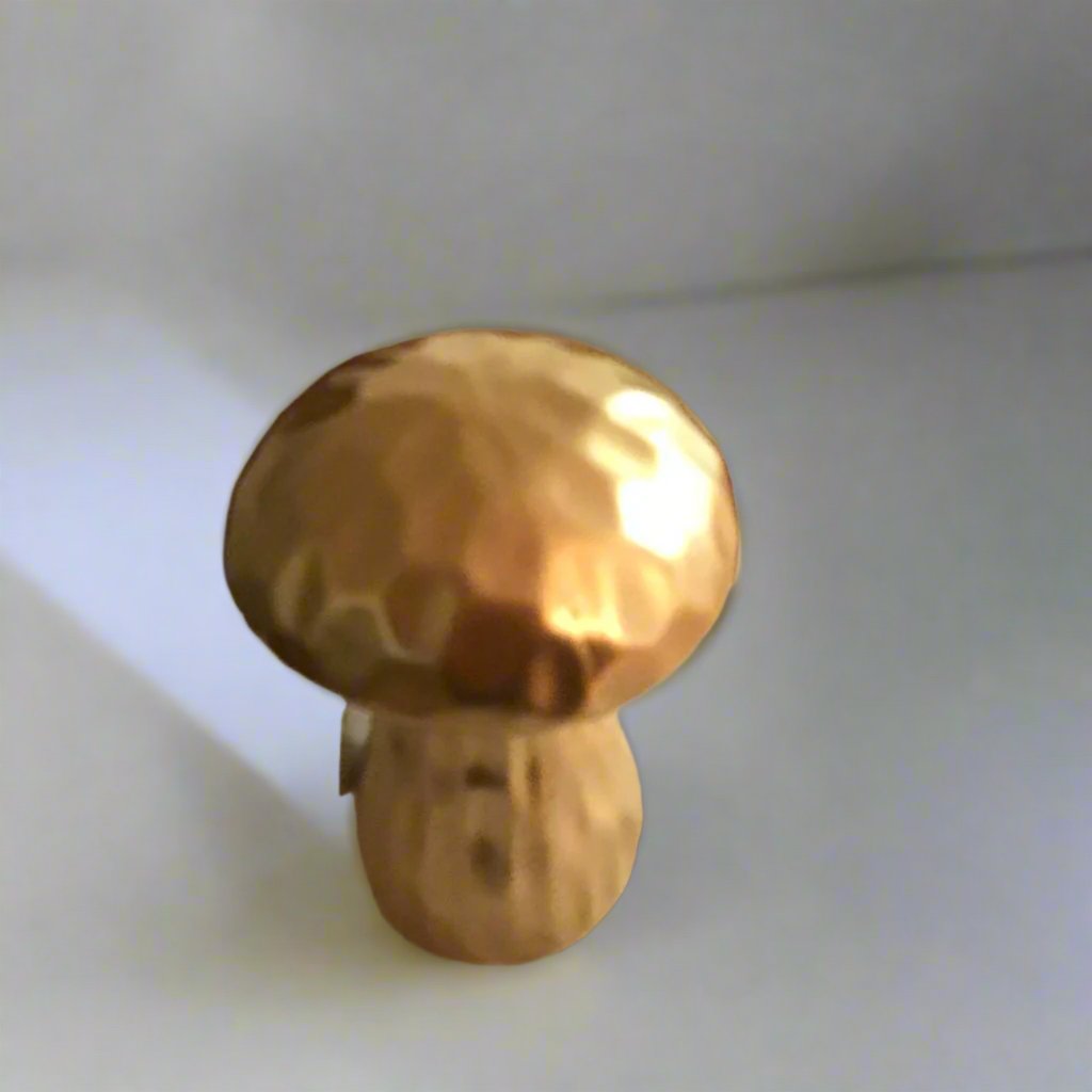 Gold Mushroom Decor