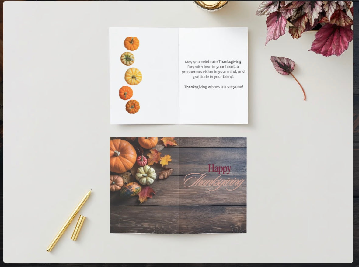Thanksgiving Day Greeting Cards