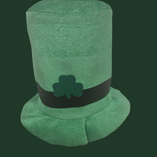 St. PATRICKS DAY TOP HAT (Blk Strap)