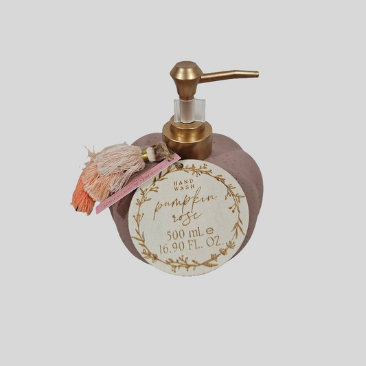 Ceramic Pumpkin hand wash soap