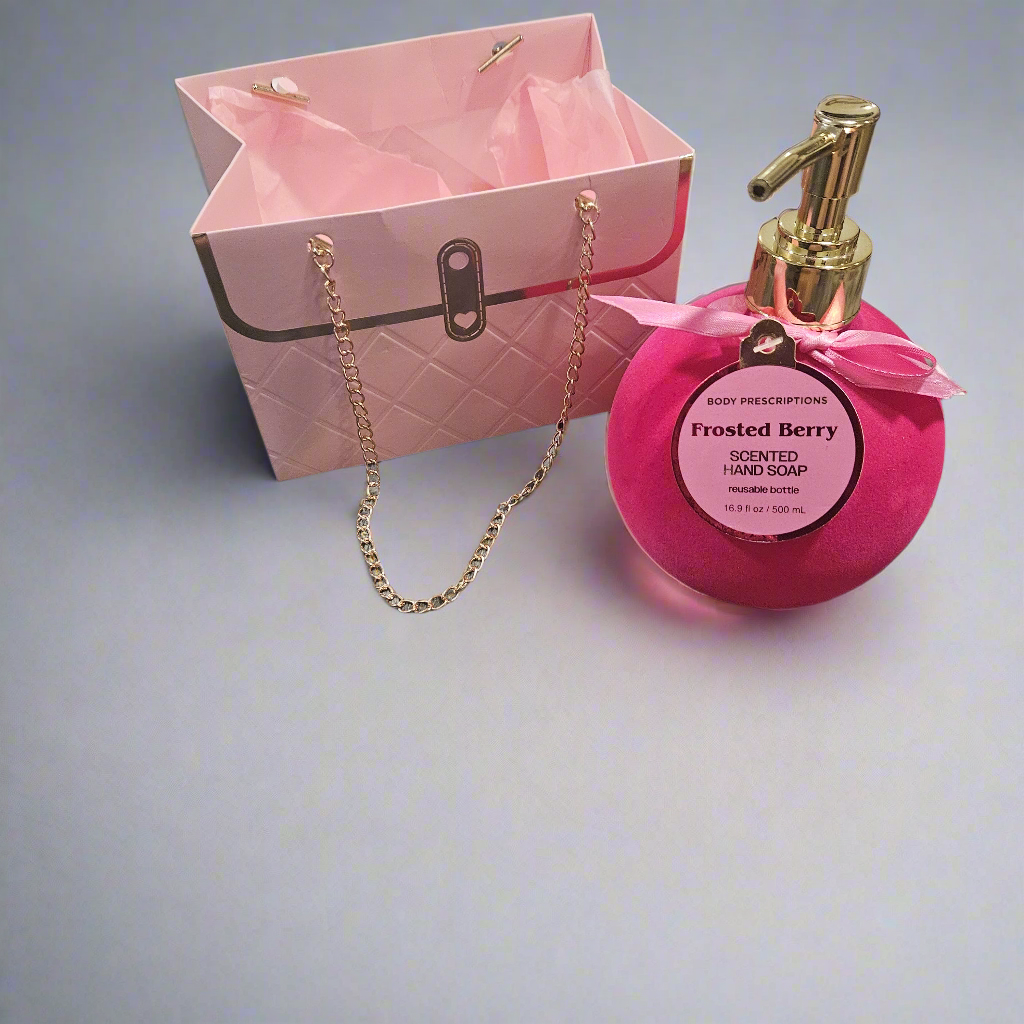 Frosted Berry Gift bag set