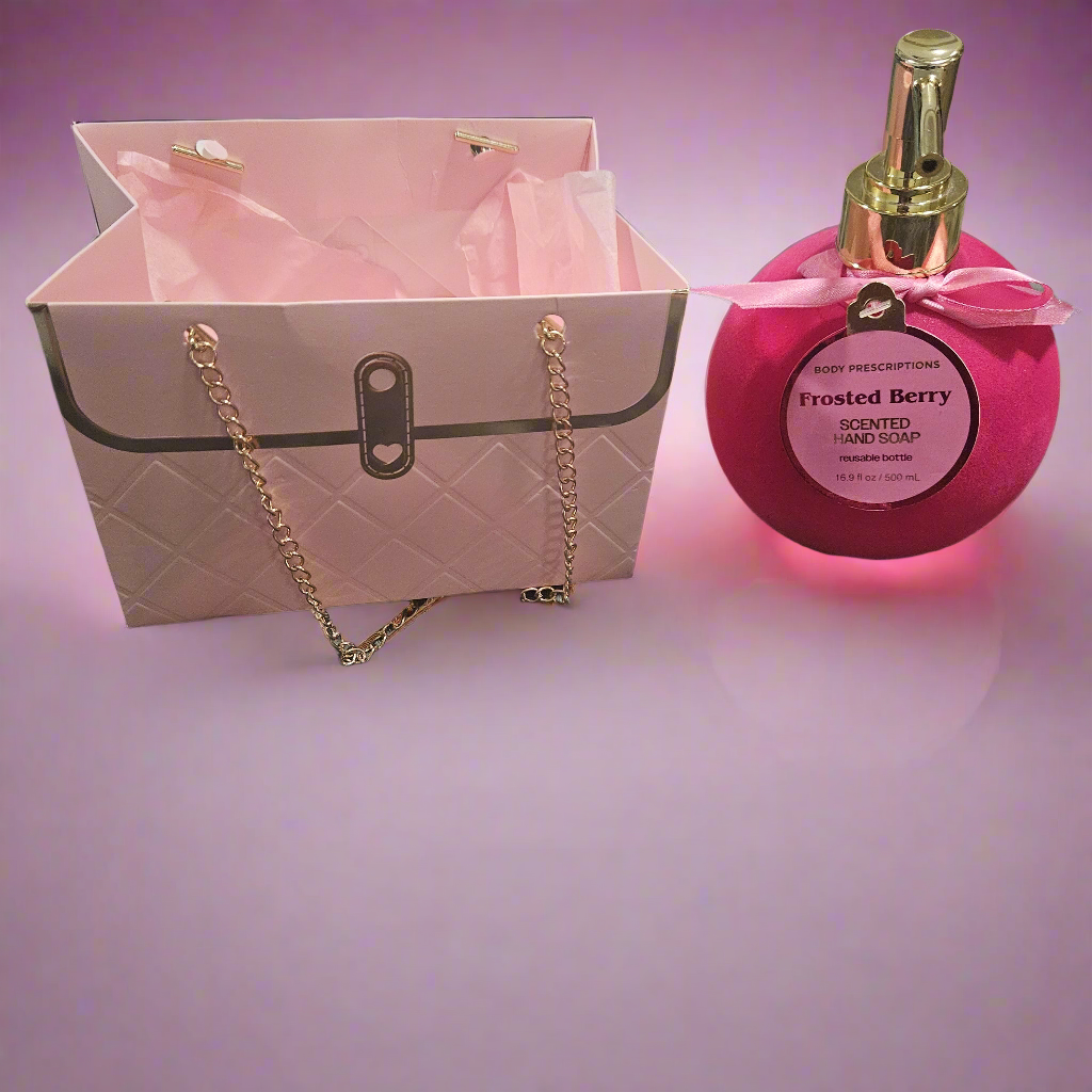 Frosted Berry Gift bag set