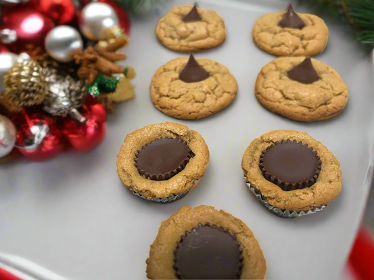 Peanut Butter with Chocolate Reese Cups or Kisses