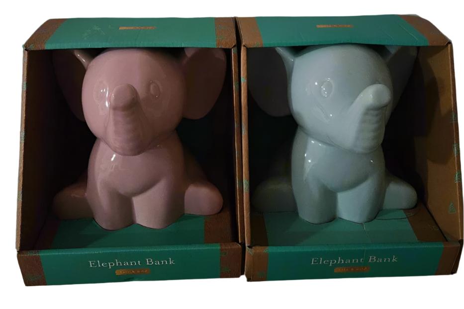Elephant Design Baby Bank