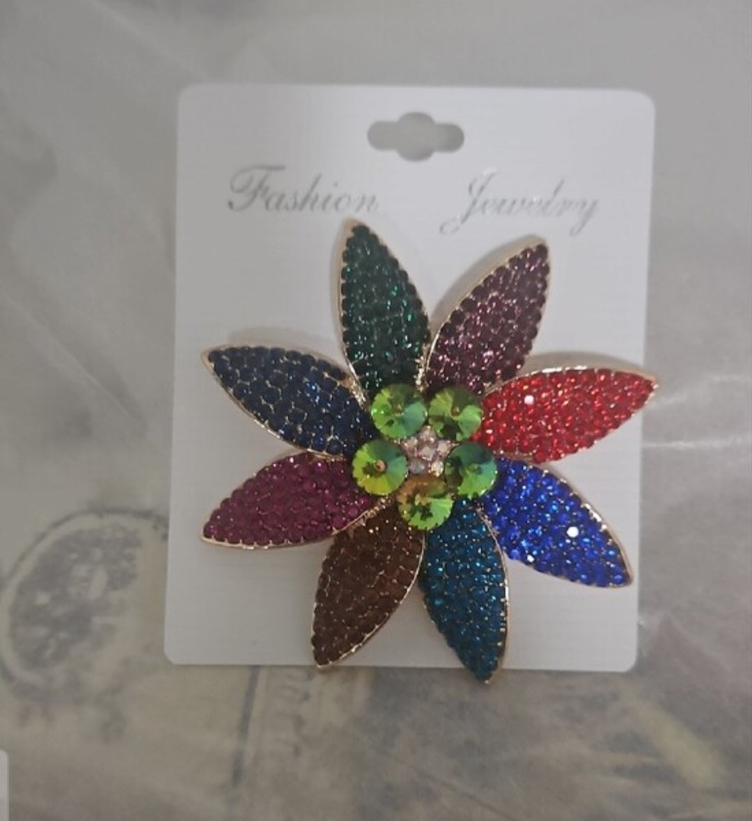 Rich Colorful brooch