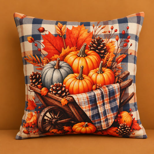 Fall Festive Throw Pillow