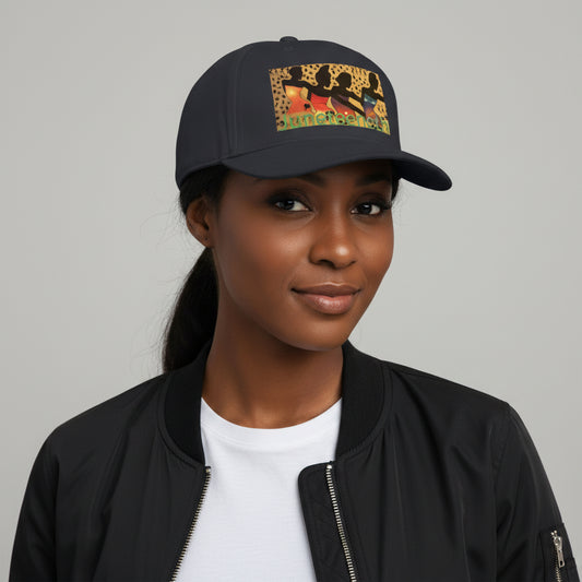 Juneteenth Baseball Cap - Bright Script Celebration Hat