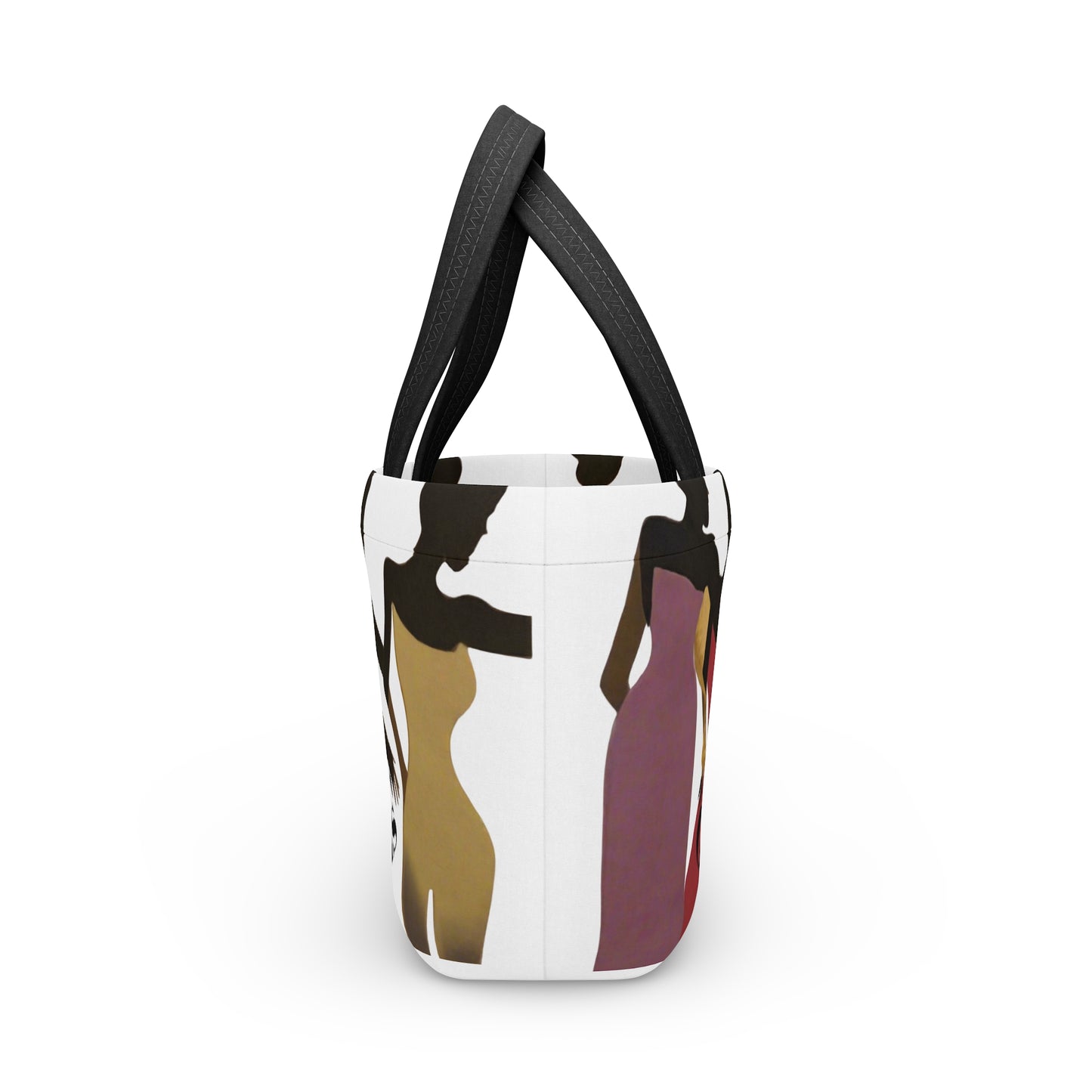 Lunch Bag — "Grace Wins" Multicolor Silhouette Insulated Lunch Tote