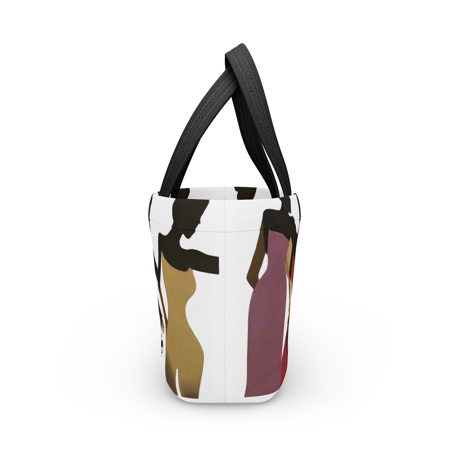 Lunch Bag — "Grace Wins" Multicolor Silhouette Insulated Lunch Tote
