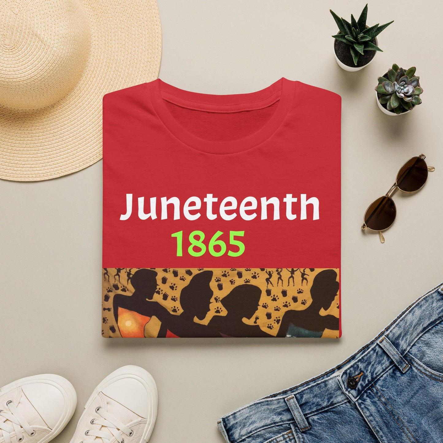 Juneteenth 1865 T-Shirt — "Grace Wins" Celebration Tee