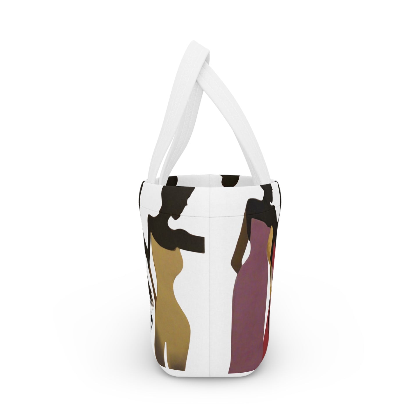 Lunch Bag — "Grace Wins" Multicolor Silhouette Insulated Lunch Tote