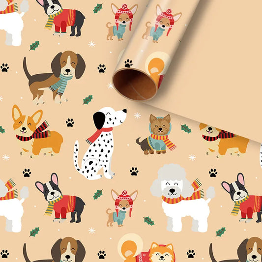 Pet Dog Christmas Gift Wrap