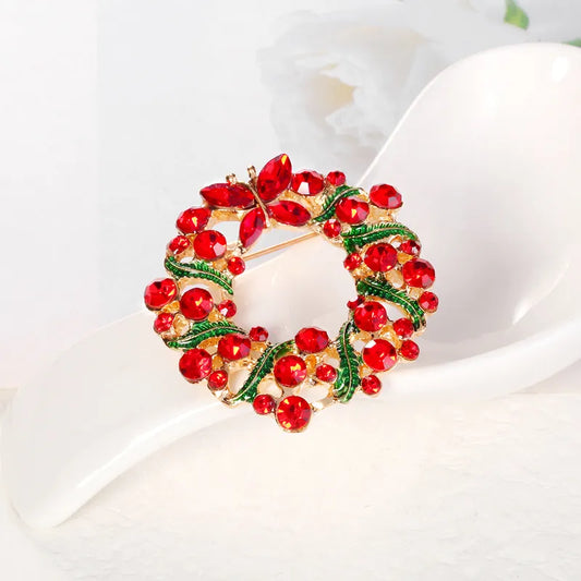 Wreath Styled Broach