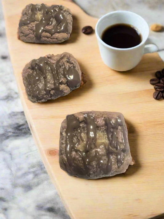 German Chocolate with Coconut-Pecan Filling
