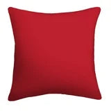 Mainstays Solid Outdoor Pillow, Red