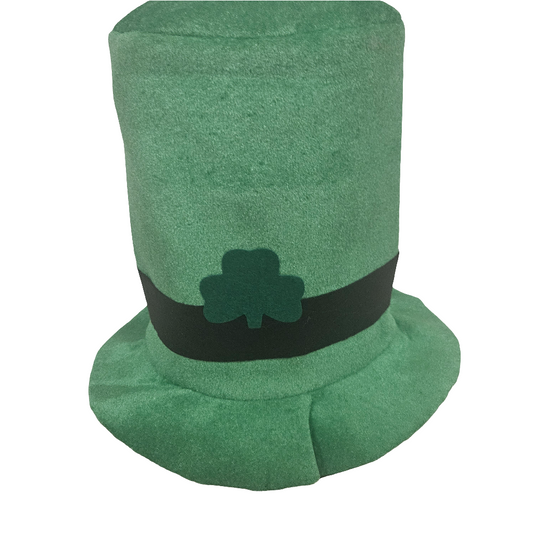 St. PATRICKS DAY TOP HAT (Blk Strap)