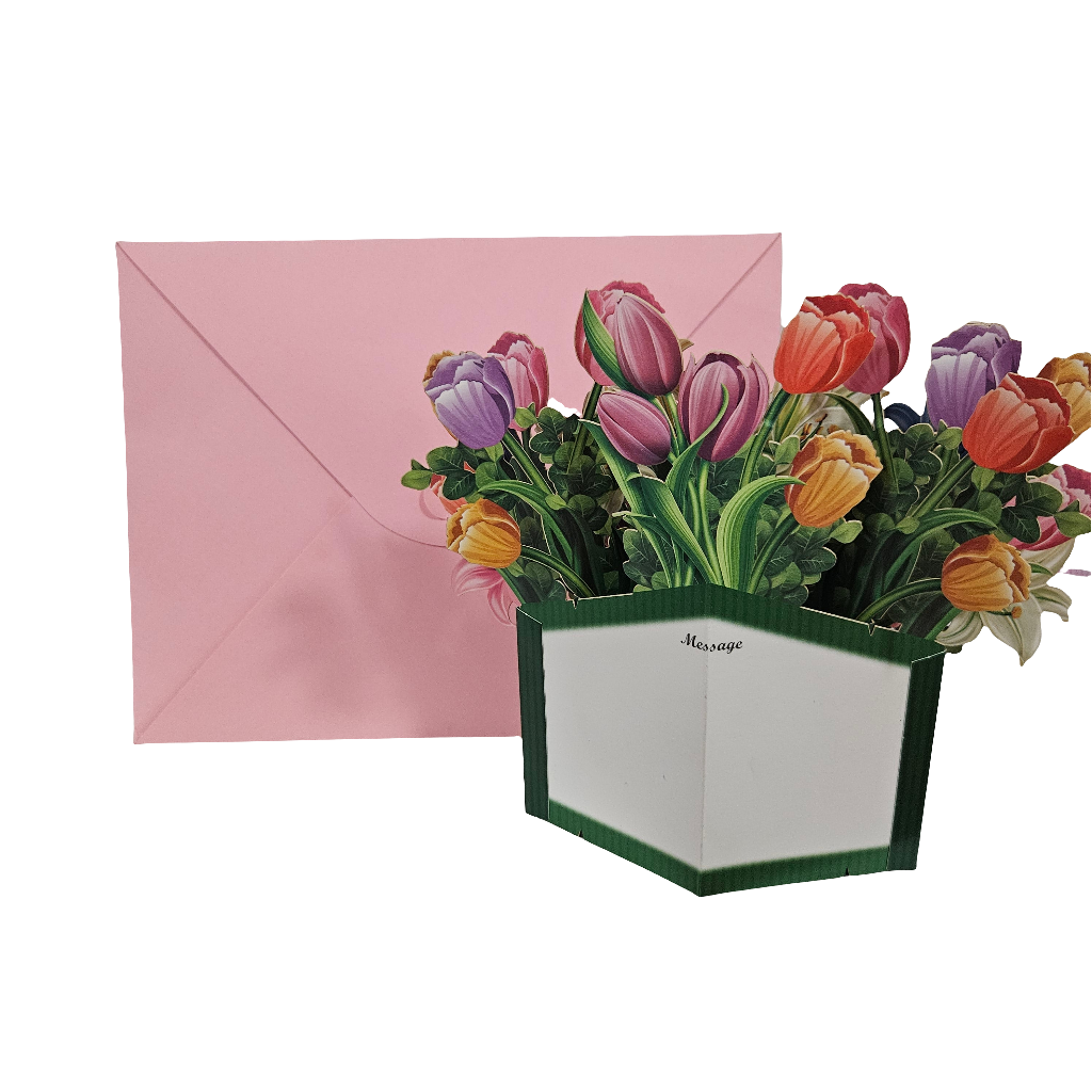 Mother's Day Gift: Pop-up Greeting Flower Card