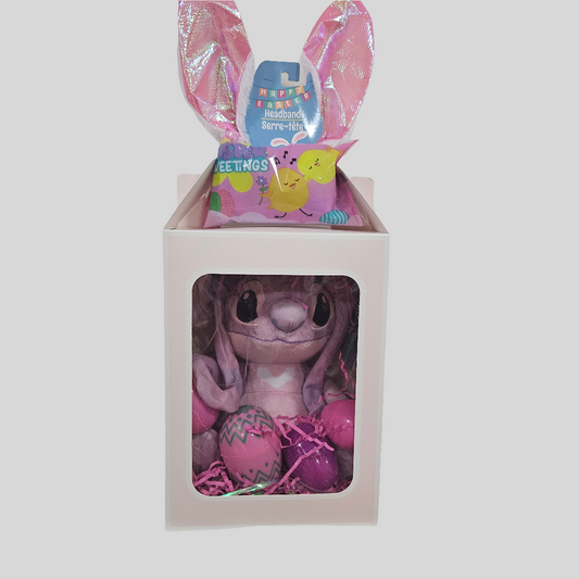 Angel-Stitch Easter Gift Box - Pink Bunny Ears