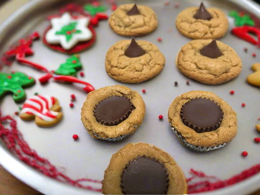 Peanut Butter with Chocolate Reese Cups or Kisses
