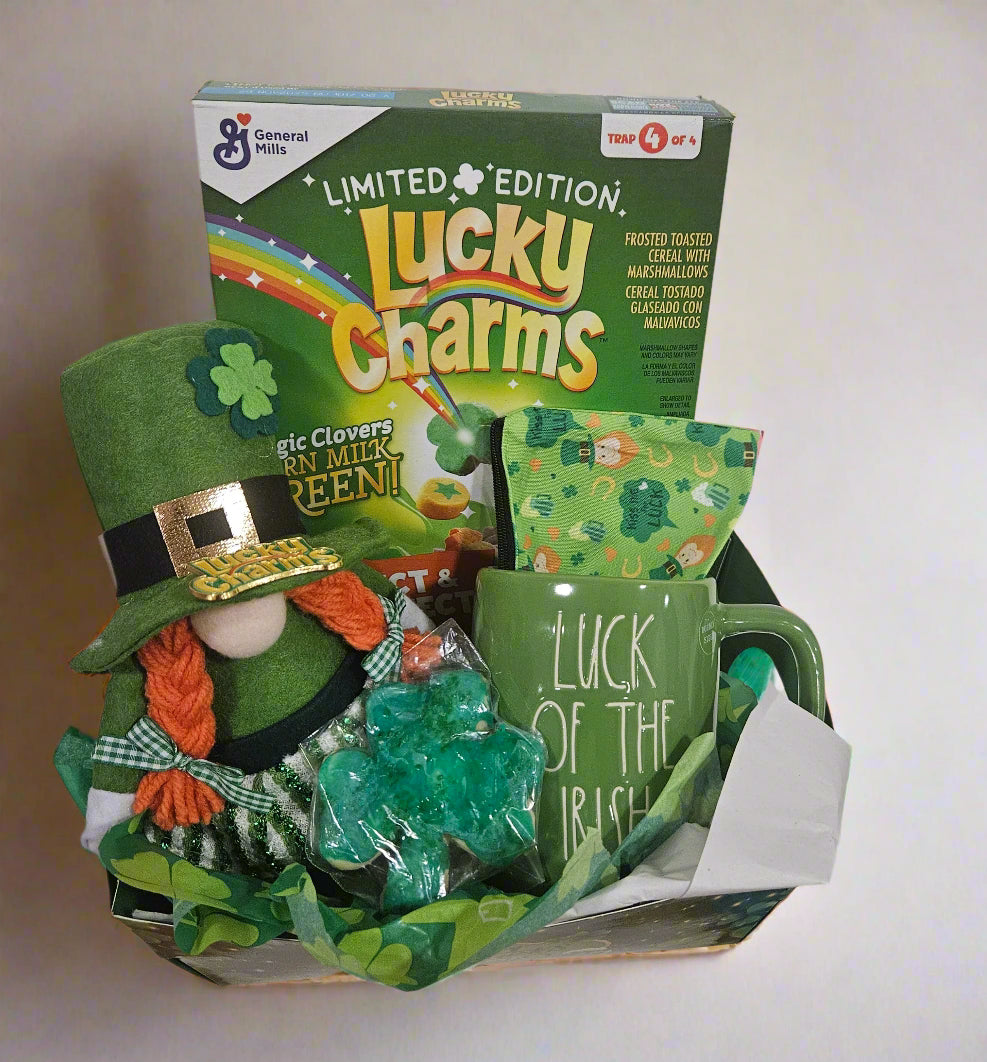 Lucky Charms St. Patrick's Day Basket