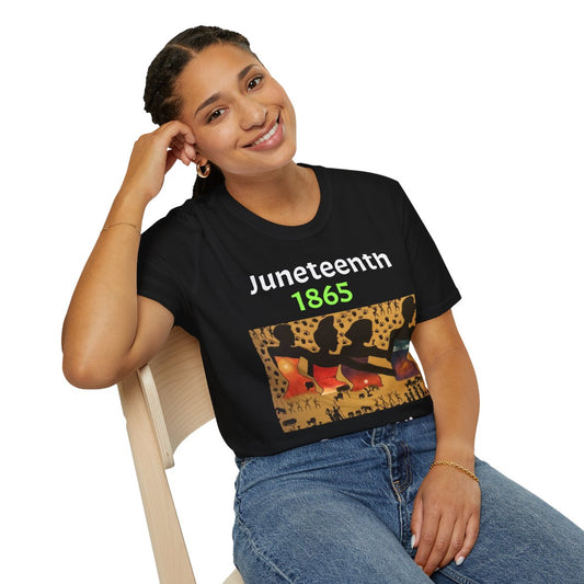 Juneteenth 1865 T-Shirt — "Grace Wins" Celebration Tee