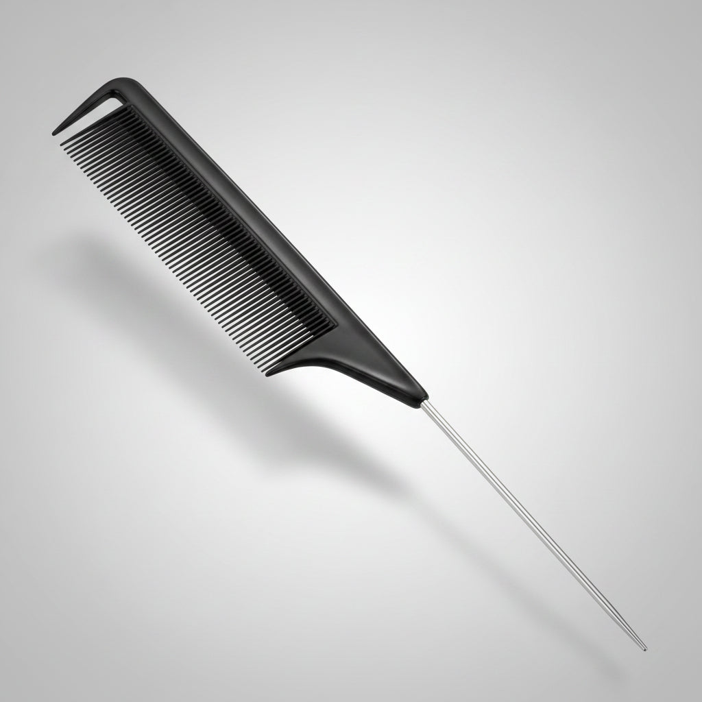 Heat Resistant Carbon Fiber Hair Rat Tail Comb