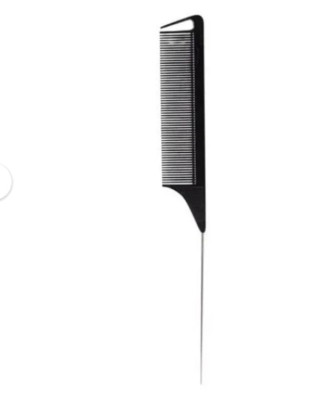 Heat Resistant Carbon Fiber Hair Rat Tail Comb