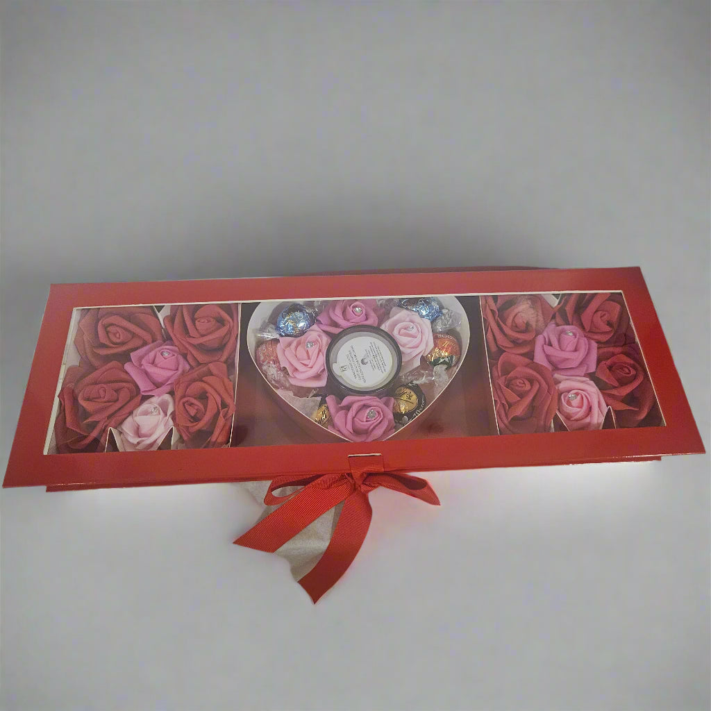 Mother's Day "Mom" Gift Box (Red)