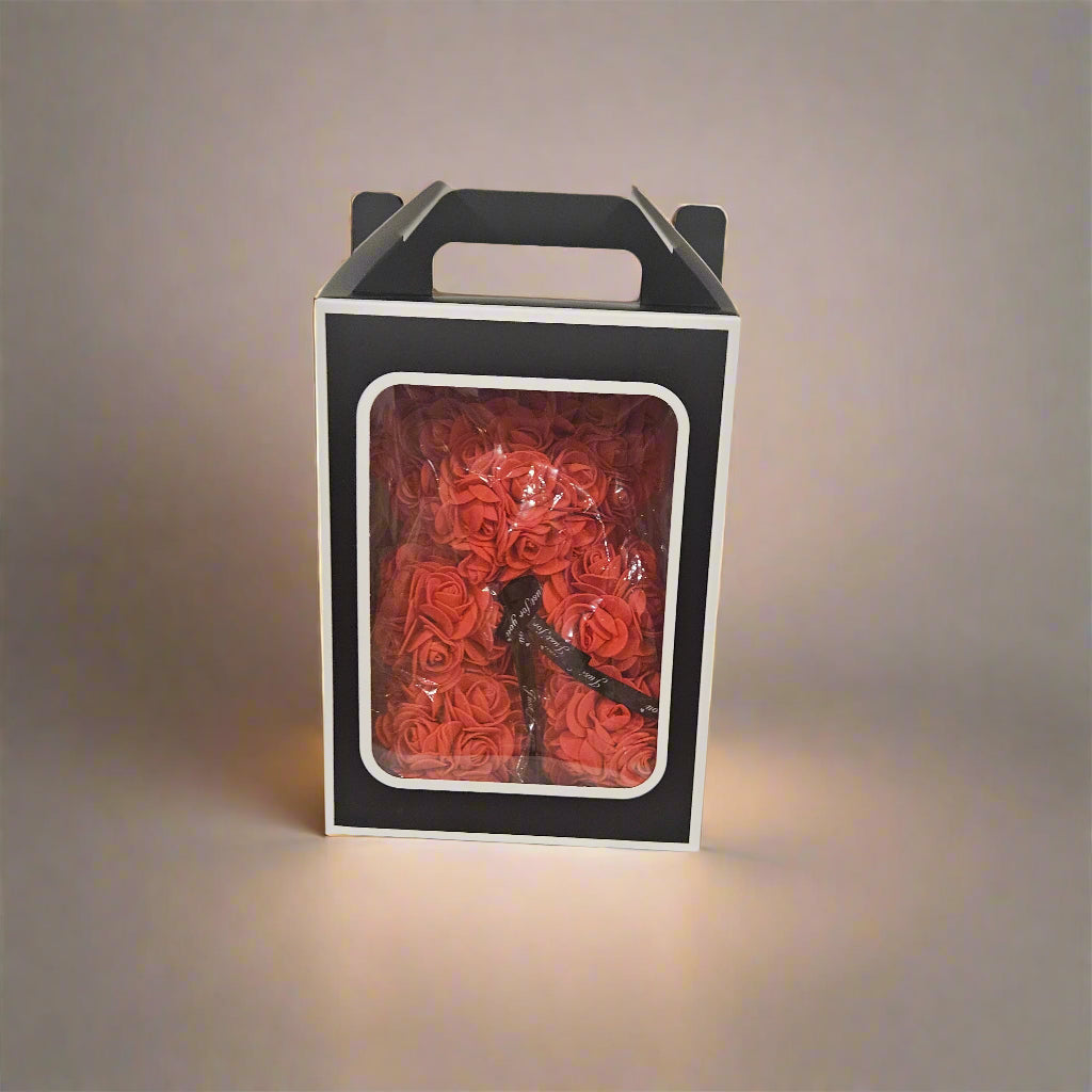 Red Rose Bear Gift Box