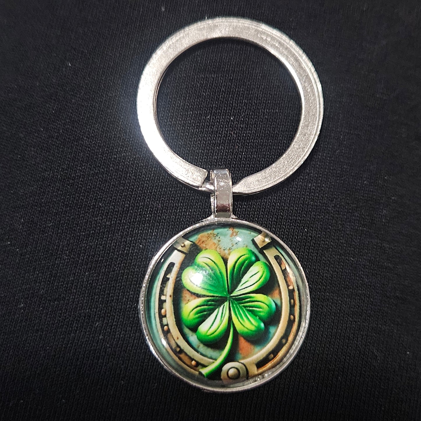 St. Patrick's Day Four Leaf Clover Key holder