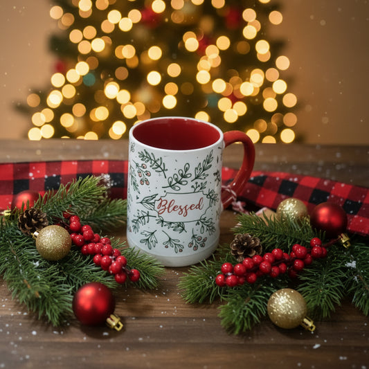 Oversized Holiday Mugs