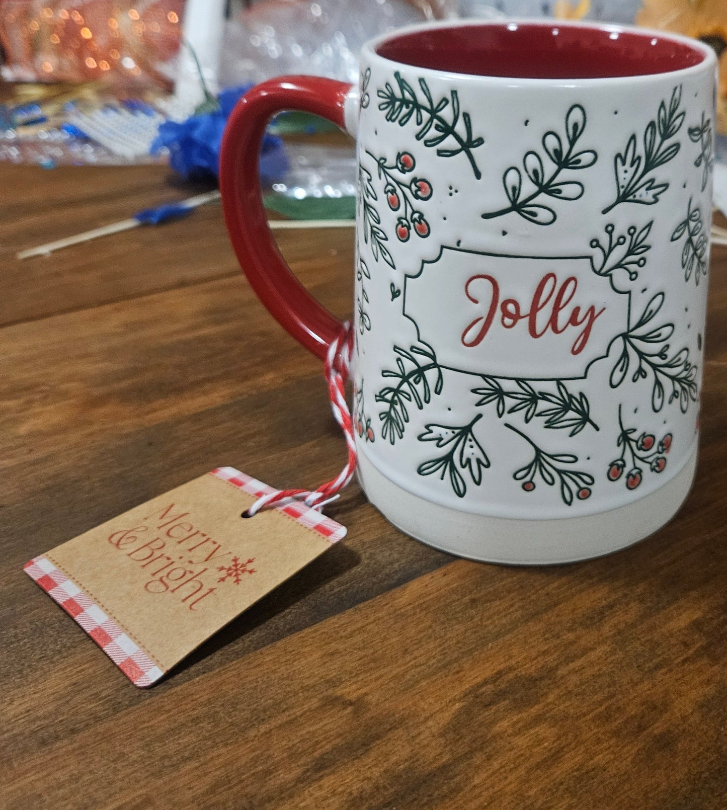 Oversized Holiday Mugs