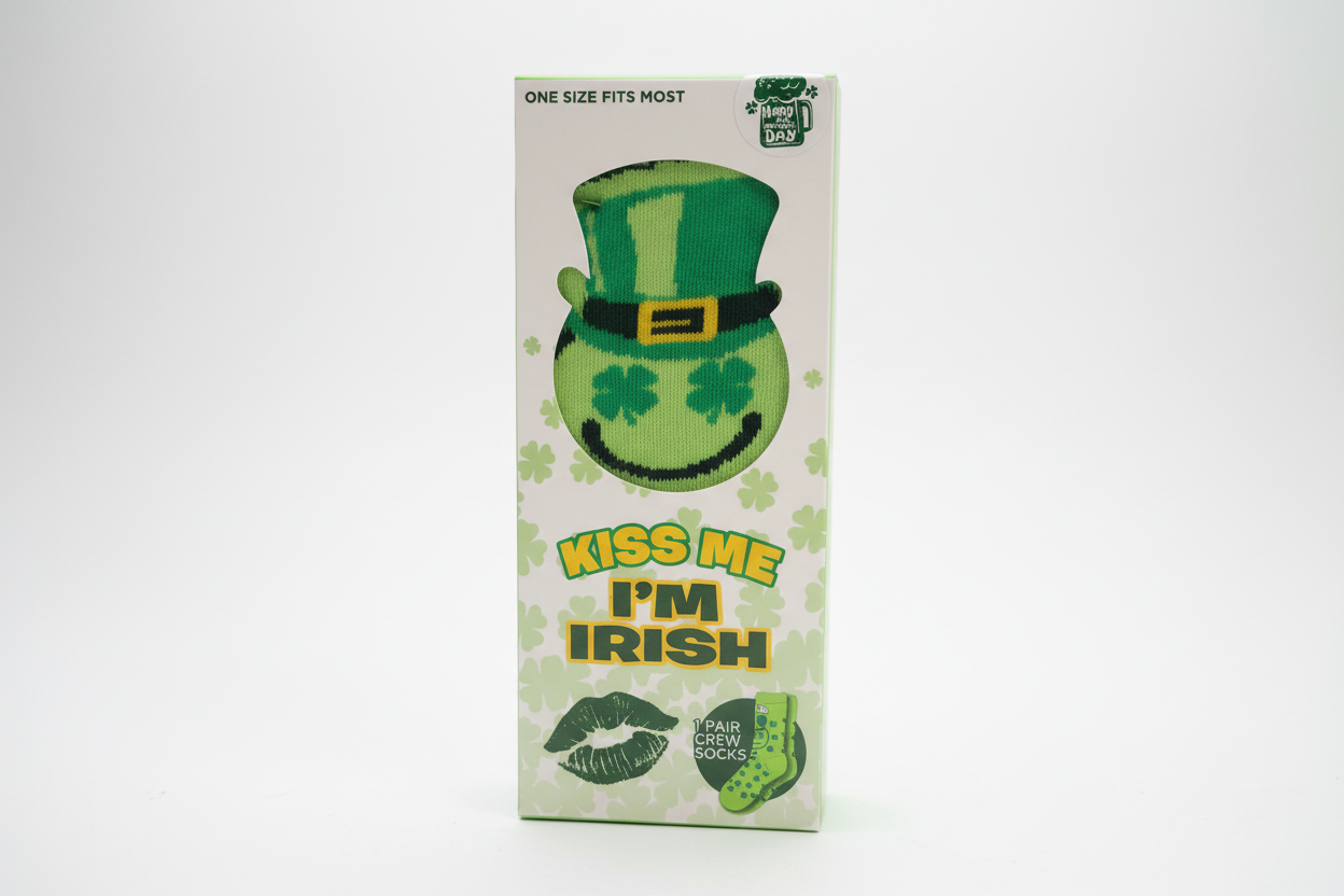 St. Patrick's Day Novelty Socks