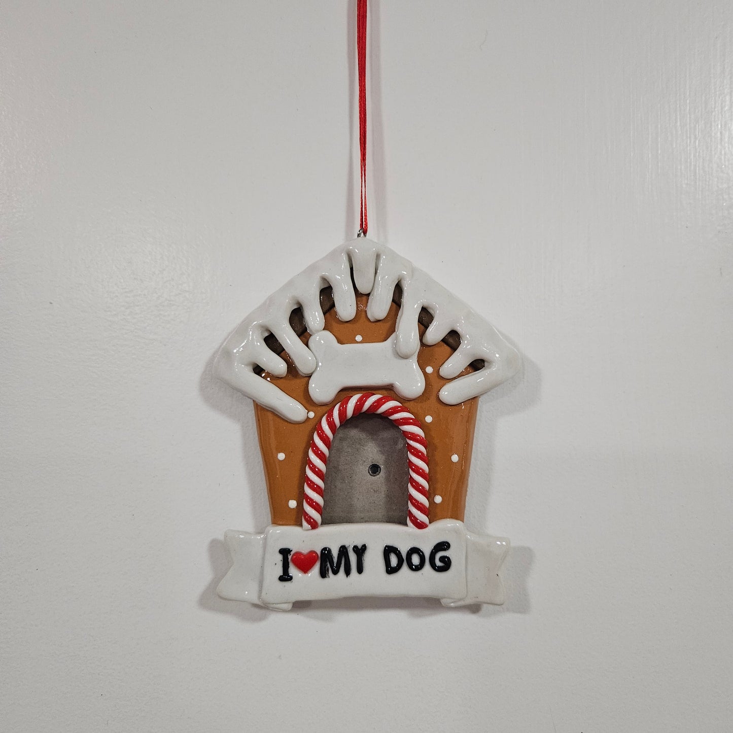 Doghouse Christmas Ornament