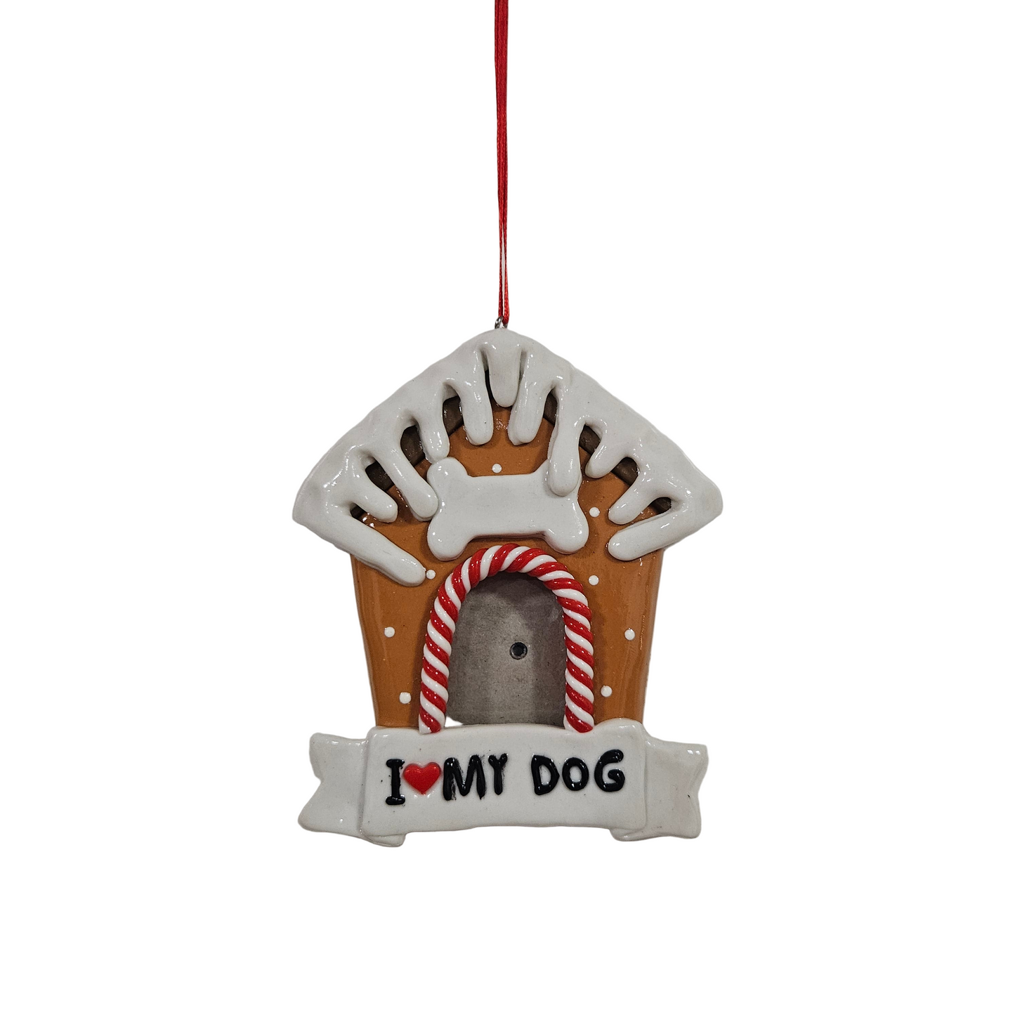 Doghouse Christmas Ornament