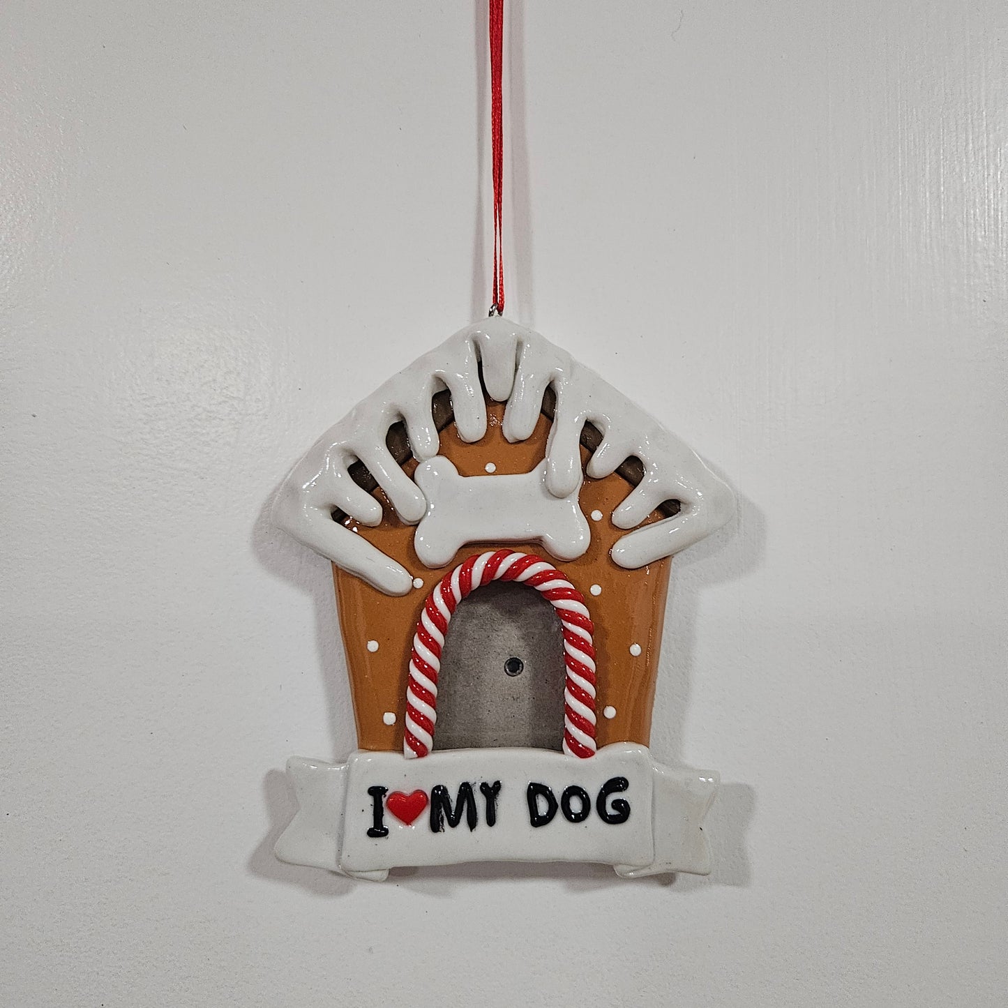 Doghouse Christmas Ornament