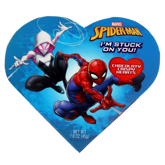 Mini-Spiderman Chocolate Heart Box