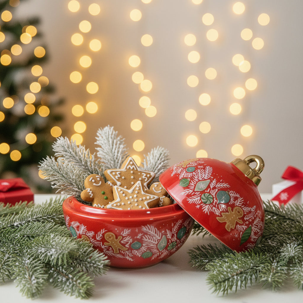 Christmas Ornament Dish