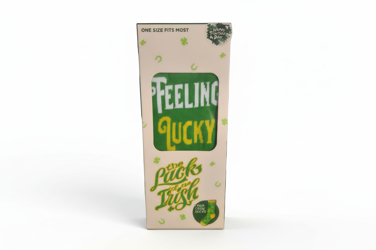 St. Patrick's Day Novelty Socks