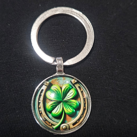 St. Patrick's Day Four Leaf Clover Key holder
