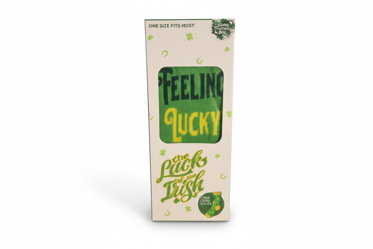 St. Patrick's Day Novelty Socks