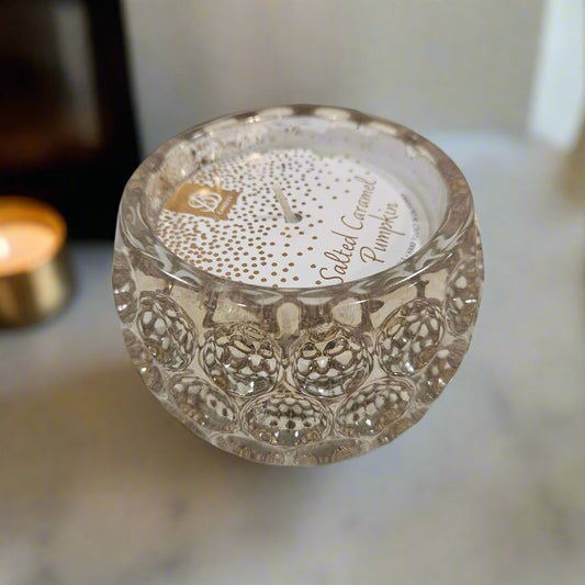 Salted Caramel Decorative Soy Candle